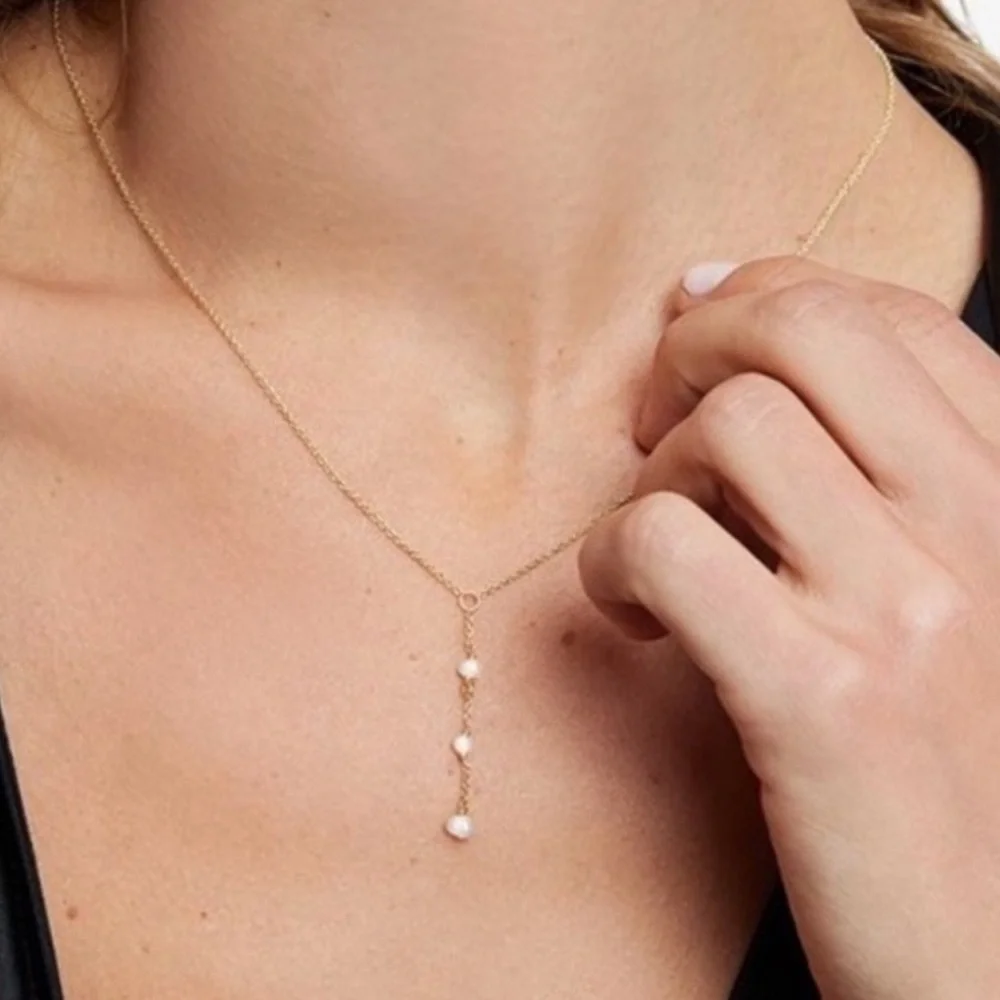 NEW Bychari Evelyn Coco Lariat - Picture 3 of 4